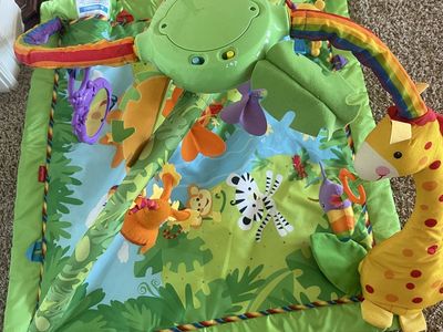 Fisher-Price Rainforest Music and Lights Deluxe Infant Gym