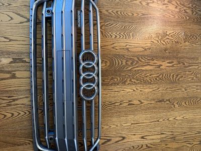 2019 Audi A5 OEM Front Grille w/ Quattro Badge & Emblem