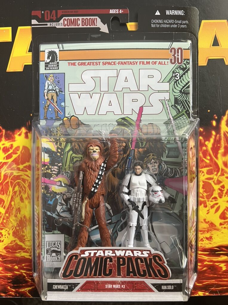 Star Wars Comic Packs Han Solo & Chewbacca