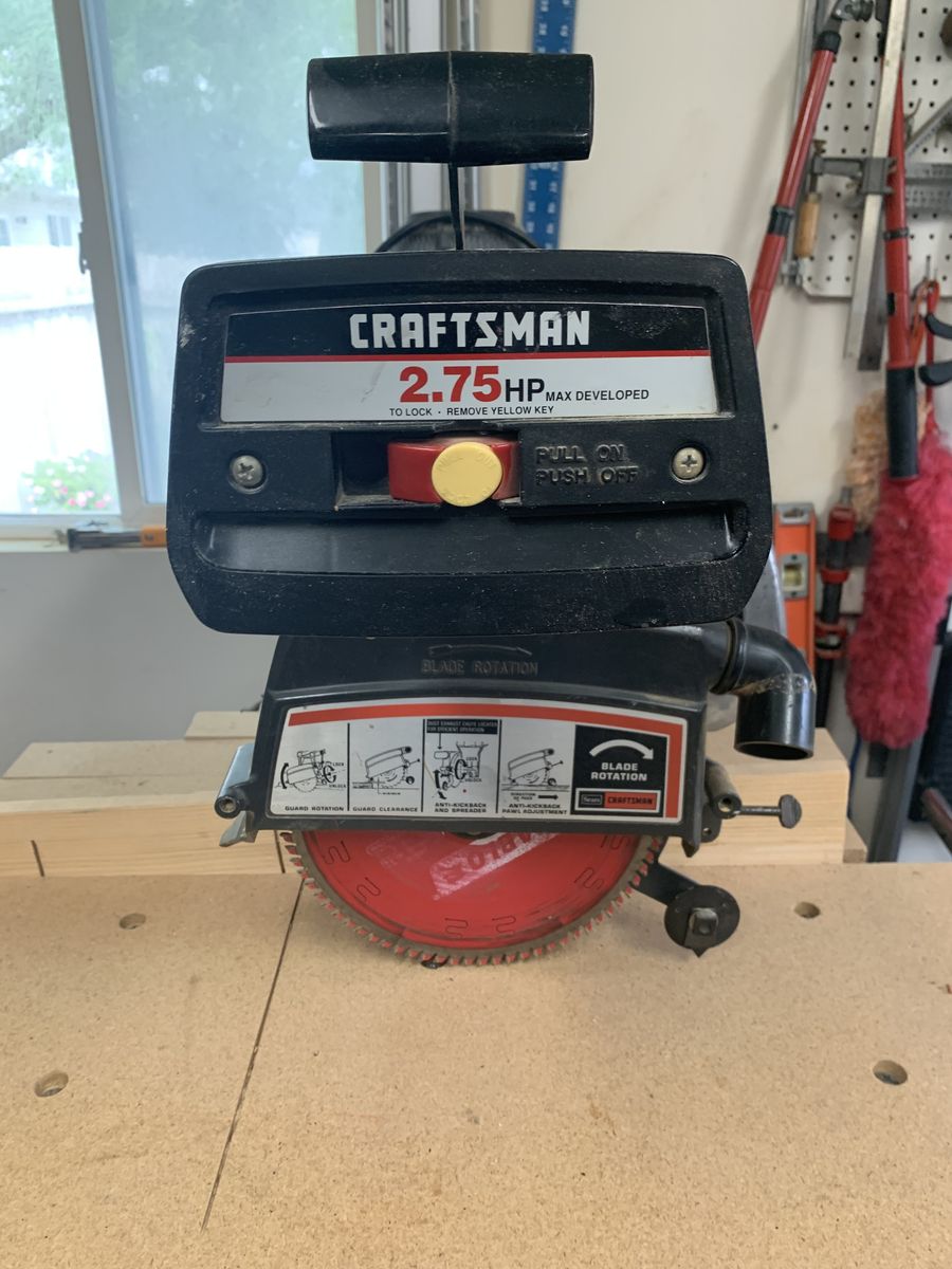 10 inch Craftman's Radio Arm Saw