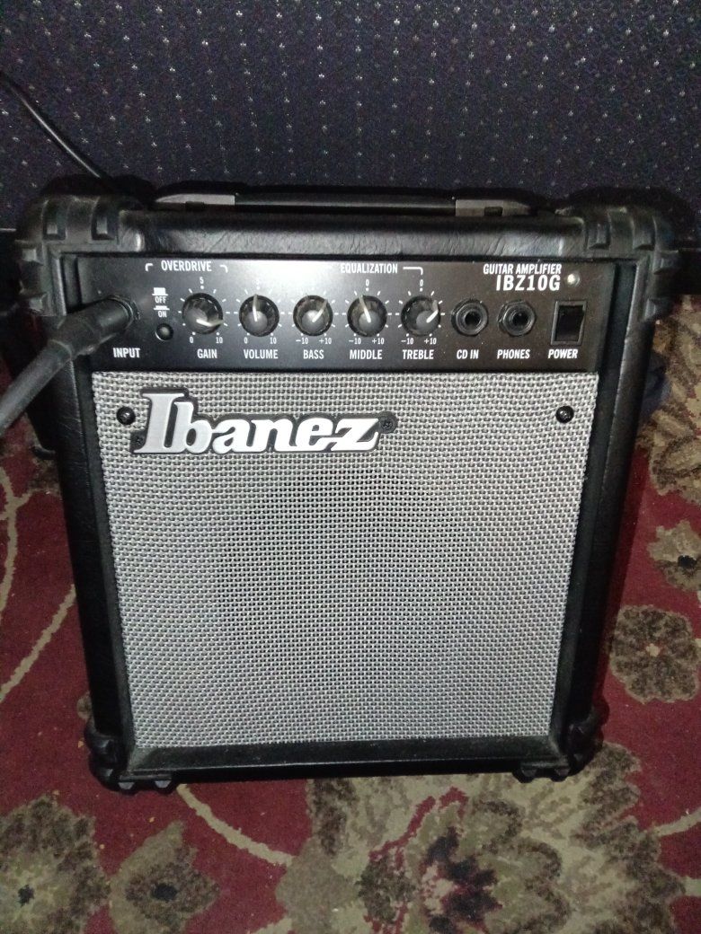 Ibanez IBZ10G Practice Guitar Amplifier!