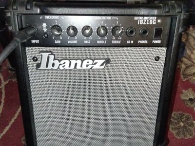 Ibanez IBZ10G Practice Guitar Amplifier!