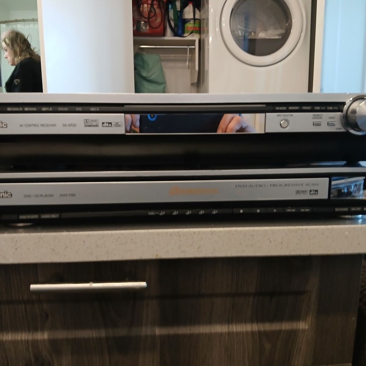 Panasonic ( technics) sa-xr25 ,Panasonic DVD f85