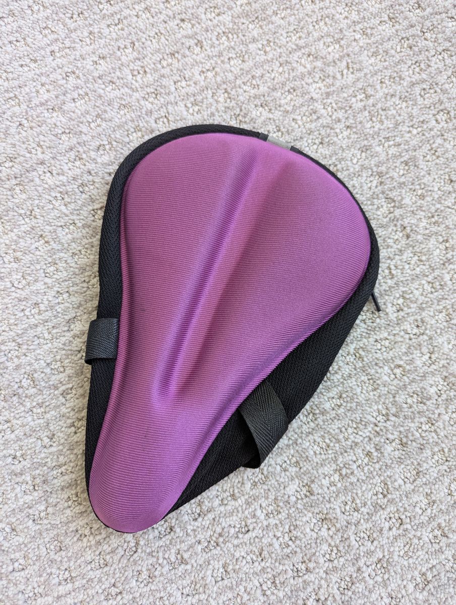 Kids Purple Bike Seat Cover