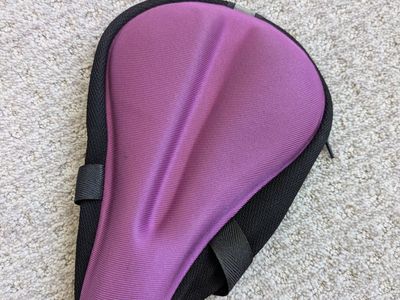 Kids Purple Bike Seat Cover