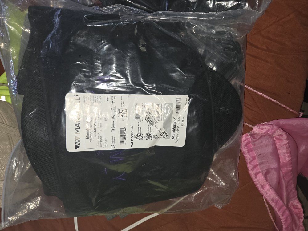 ManaMomma Maternity Back Brace - Universal Size, New