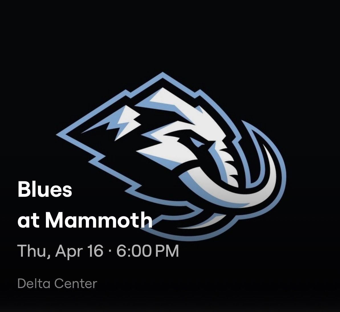 Mammoth Vs Blues Lower Bowl Attack End