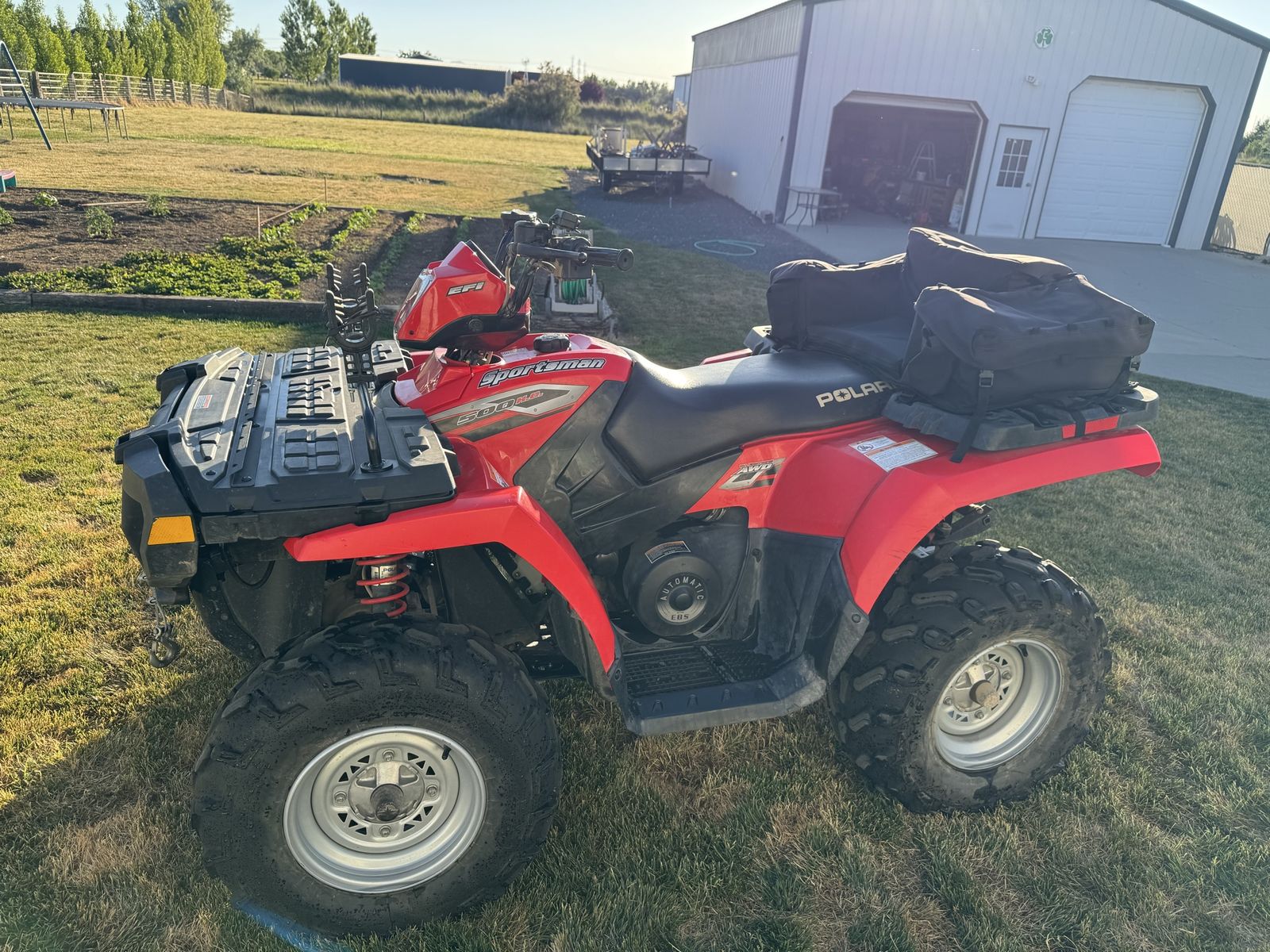 2006 Polaris Sportsman 500 EFI ATV  - with Front Winch & Rear Storage