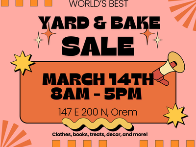 WORLD'S GREATEST YARD SALE