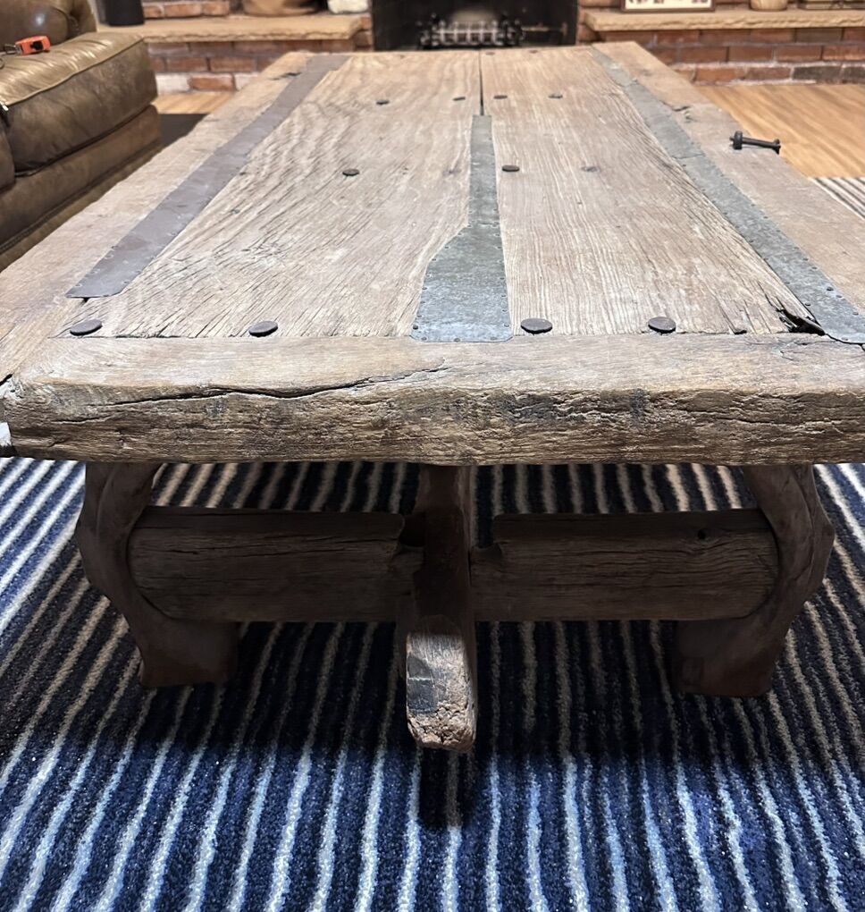 Barn Door Coffee Table
