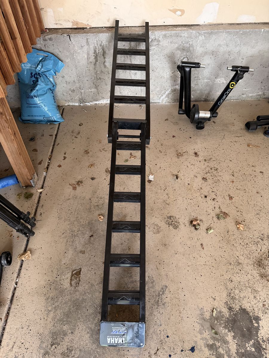 Motorcycle ramp $75