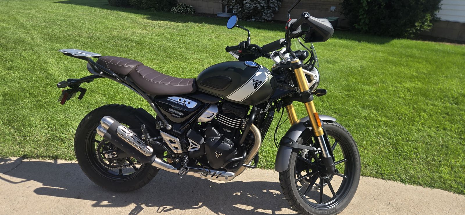 2025 Triumph scrambler 400x 