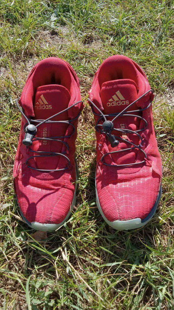 Red Adidas Sport Bounce Shoes D.O.N Issue #2 Size 11