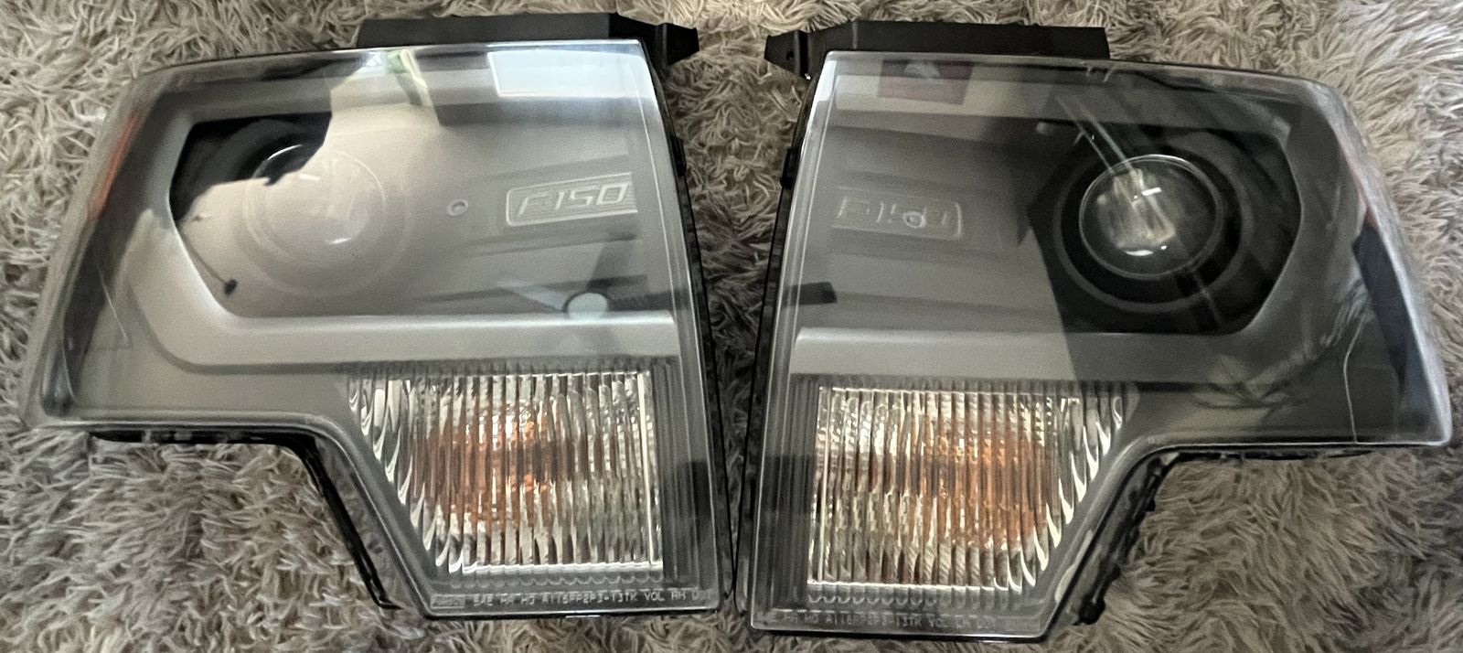 OEM 2013-2014 F150 Raptor HID Headlights - Polished & Clear