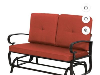 Red rocking chair new in box