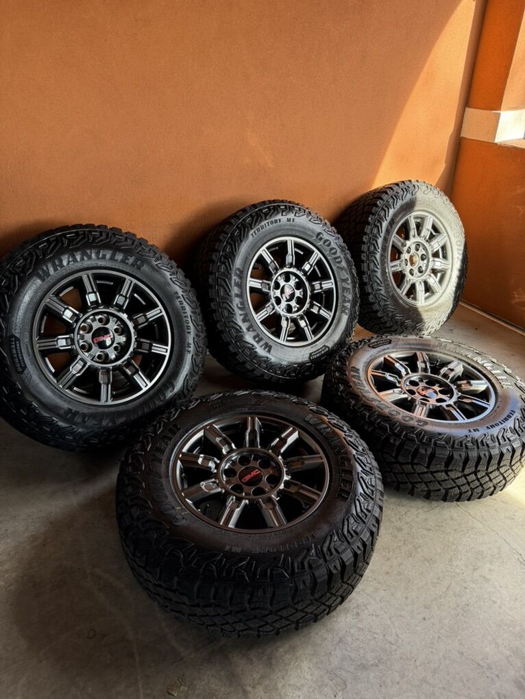 Brand New 2026 Gmc Sierra AT4X Wheels And Tires