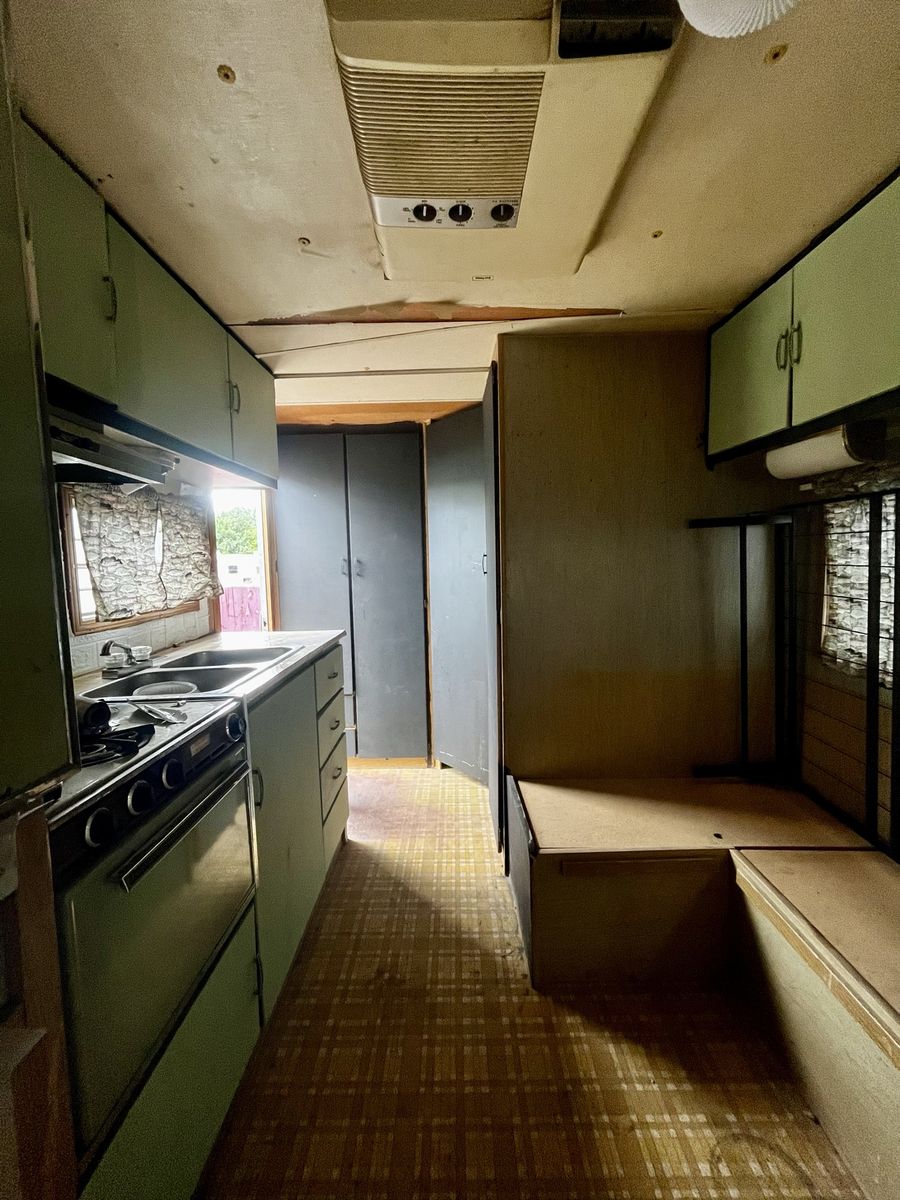 Vintage Bumper Pull Travel Trailer