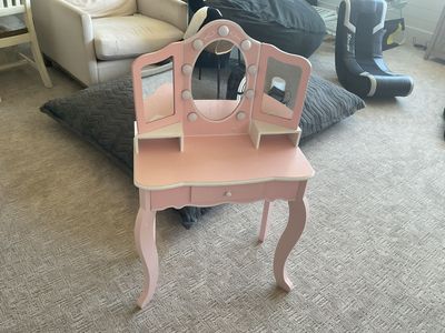 Small Pink Vanity