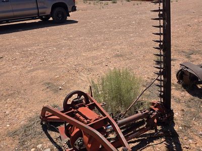 Vintage International Harvester Sickle Bar Mower Tractor Attachment.