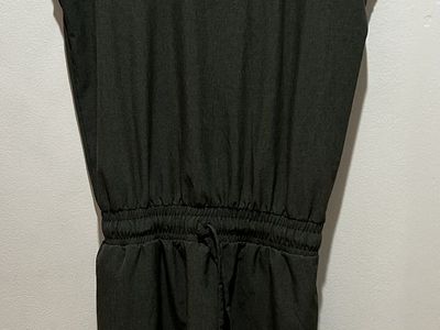 Albion Going Places Casual Dark Forest Green Dress
