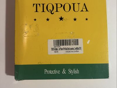 TIQPOUA Battery Case for iPhone 15 Pro Max - Black (New)