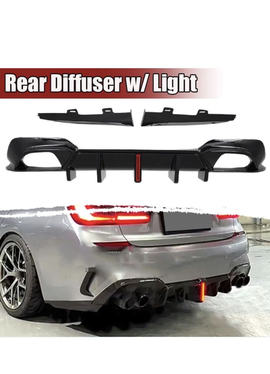 BMW G20 3 SERIES DIFFUSER+SIDE EXTENSION