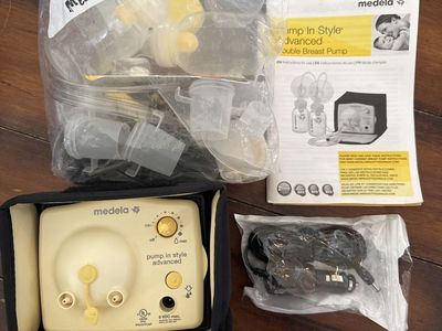 FREE - Medela Pump In Style Advanced Double Electric Breast Pump with Accessories