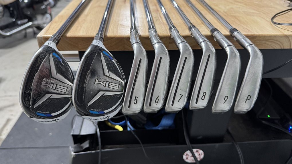 Taylormade Sim Max Irons And Hybrids