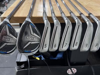 Taylormade Sim Max Irons And Hybrids