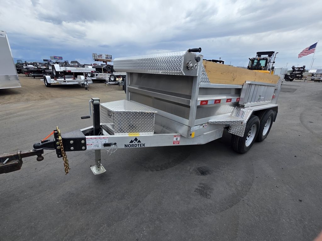 2027 Nordtek Trailers 5X10 7K with 26 Side Alumin"
