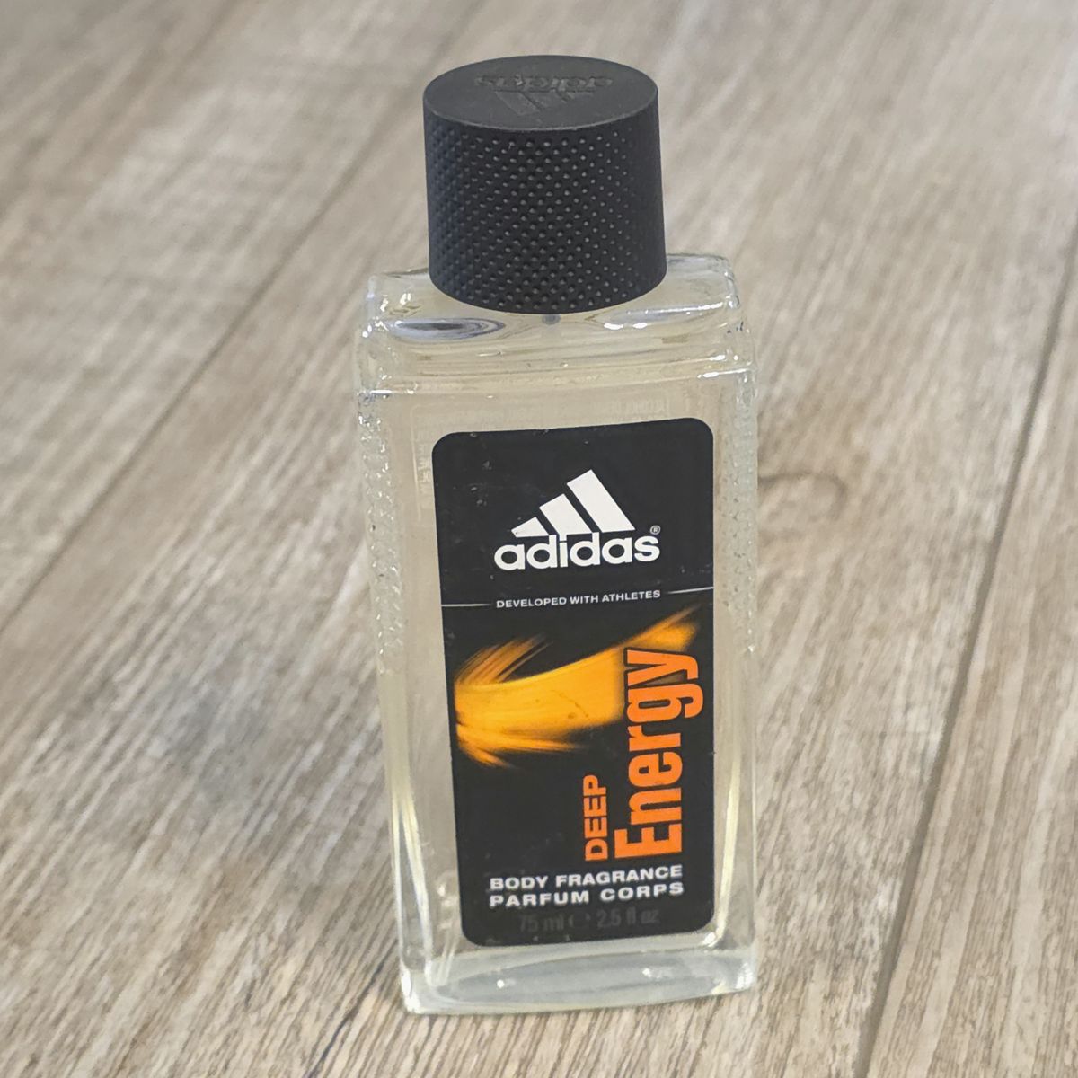Adidas Deep Energy Body Fragrance Mens Cologne 2.5 Oz 75 ml