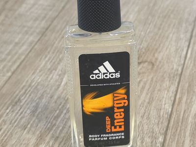 Adidas Deep Energy Body Fragrance Mens Cologne 2.5 Oz 75 ml