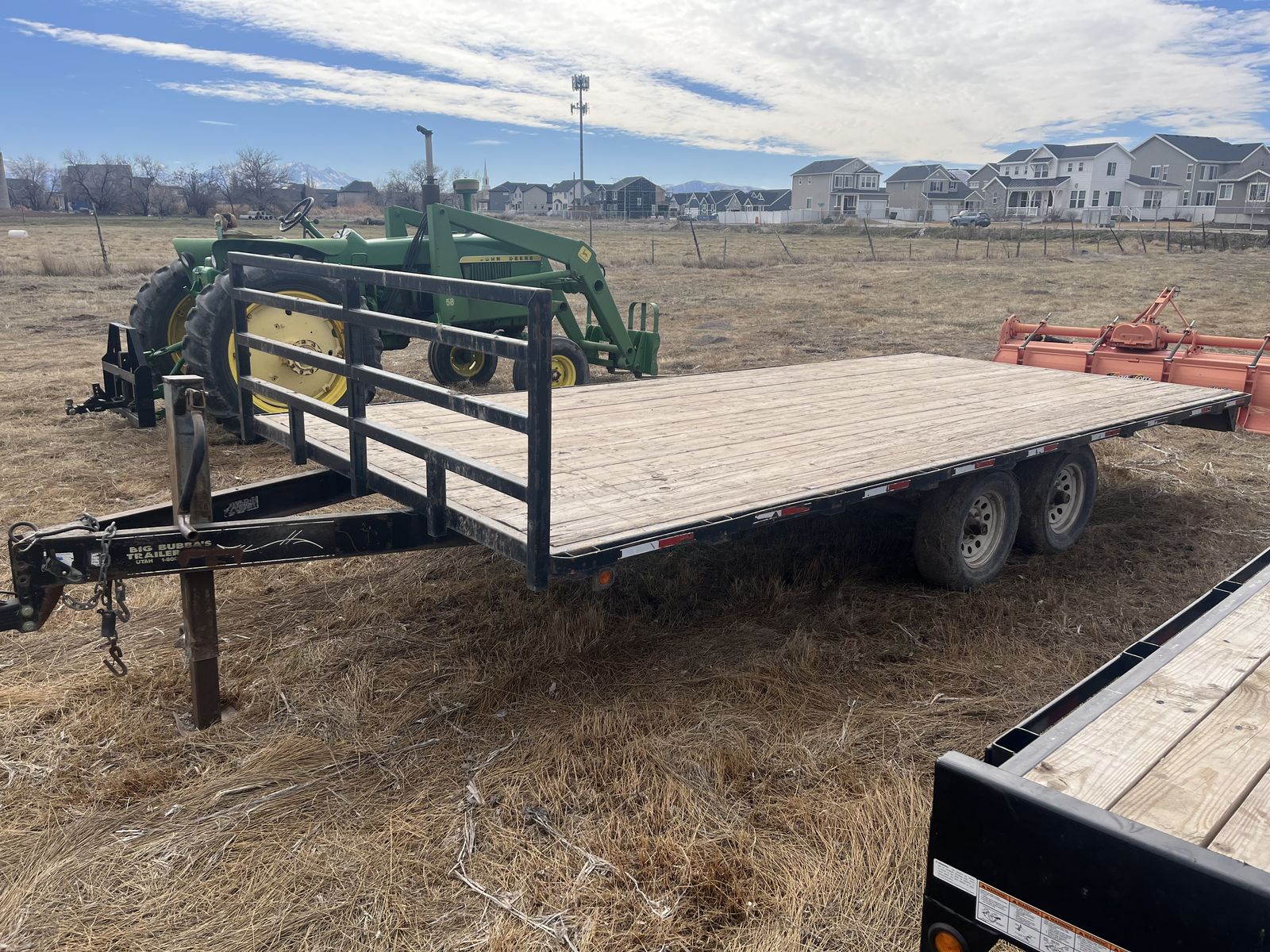 Big Bubba's 18ft Flatdeck Trailer
