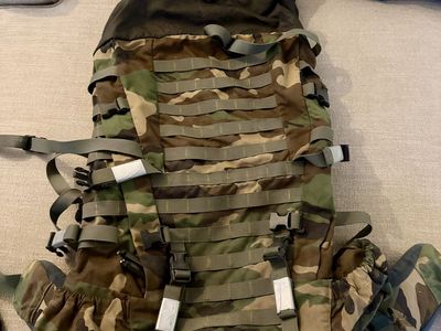 Arcteryx LEAF Tango pack in woodland
