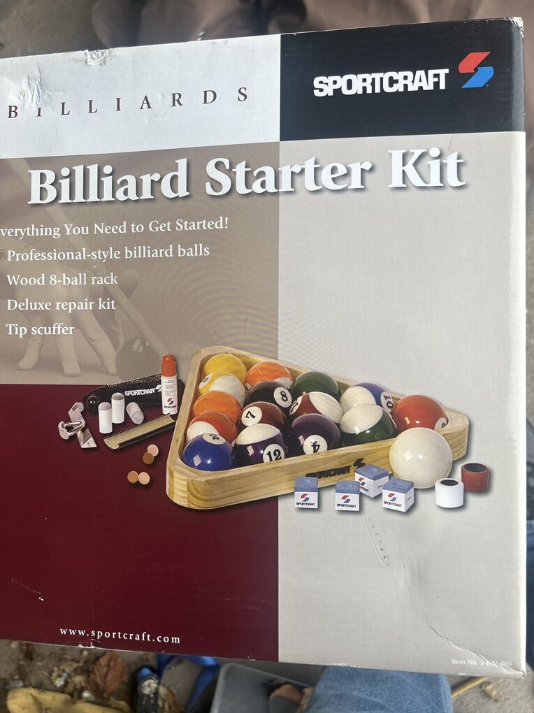 Sport Craft Billiard Starter Kit