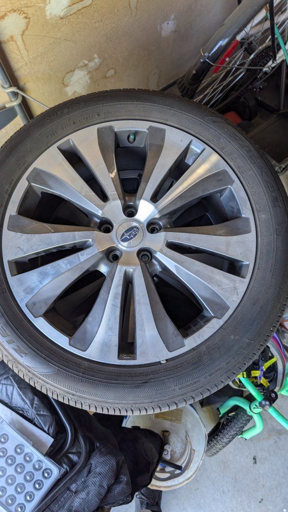 Set of 4 Wheels & Tires 2022 Subaru Ascent Limited