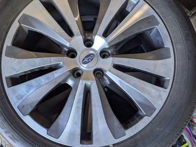 Set of 4 Wheels & Tires 2022 Subaru Ascent Limited