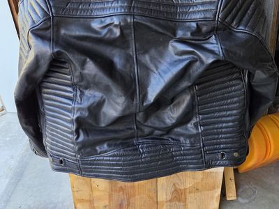 Men's Leather Motorcycle Jacket