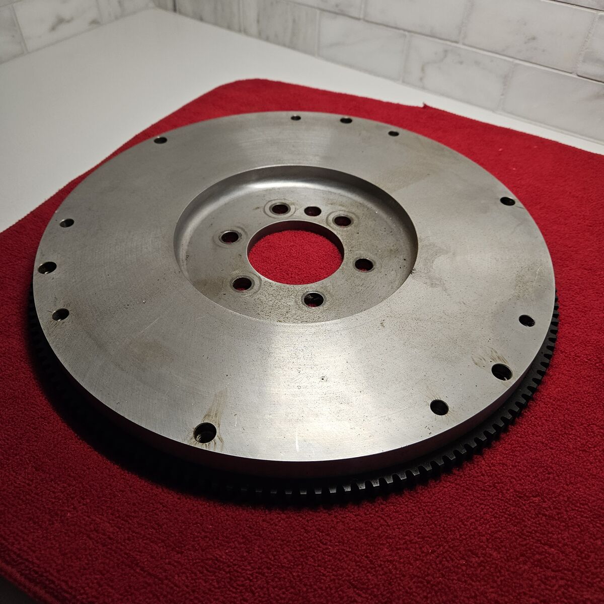 Chevy SBC PRW SFI 1.1 Billet Steel Flywheel – 153 Tooth – Performance / Race