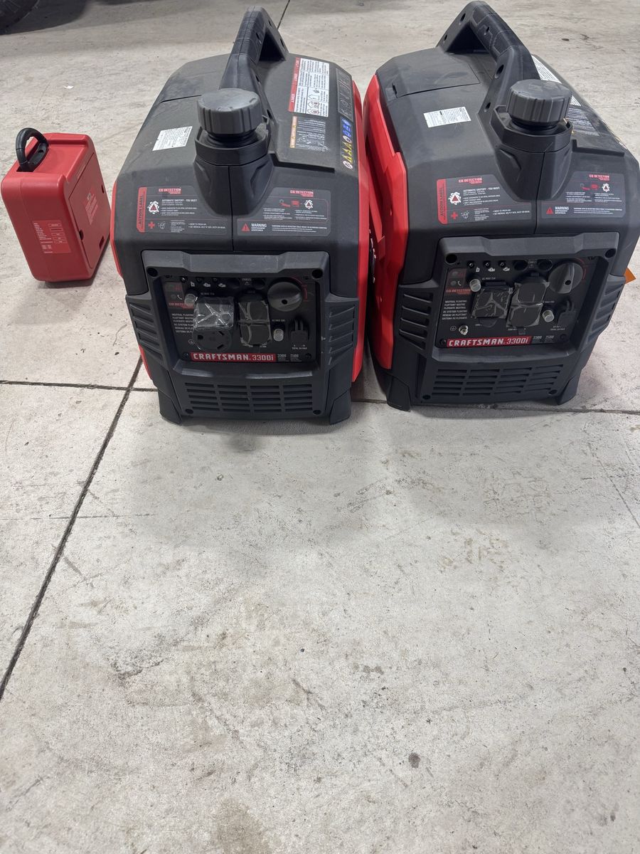 Portable Generators-Craftsman 3300 Watt (2 available)
