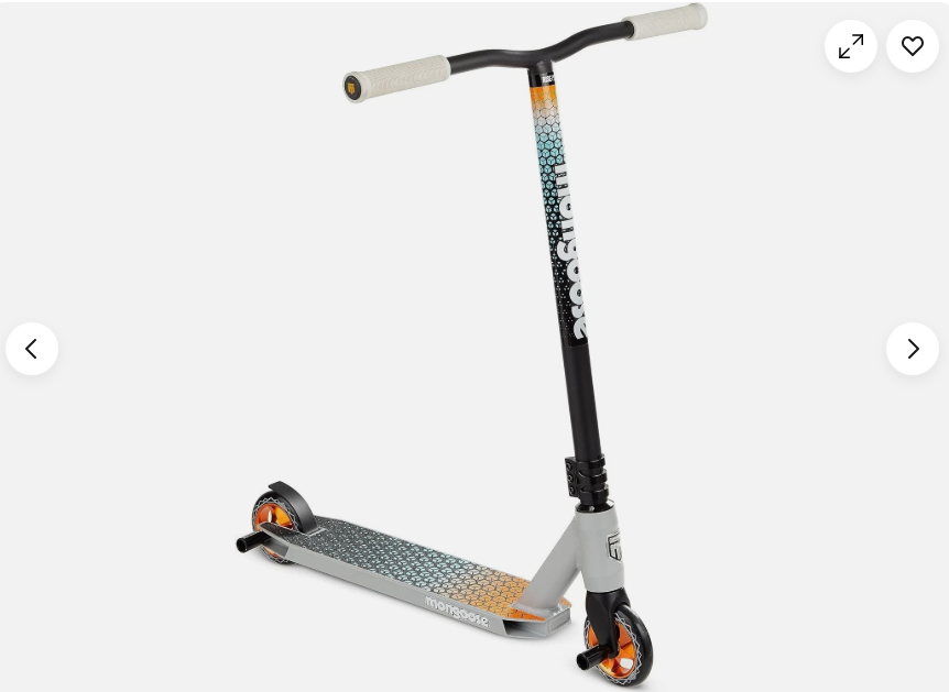 New Mongoose Rise 110 Elite Stunt Kick Pro Scooter for Kids 8+and Adults to 220lbs - New in Box!