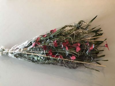 Medium Flower Bouquet about 26” Tall, New