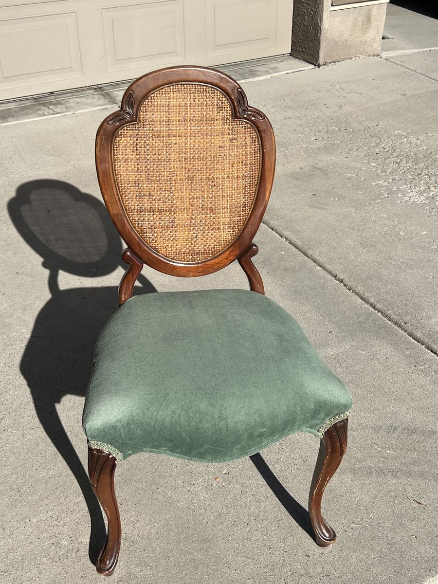 Vintage Cane Back accent chair
