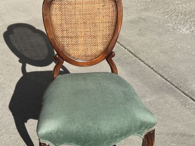 Vintage Cane Back accent chair