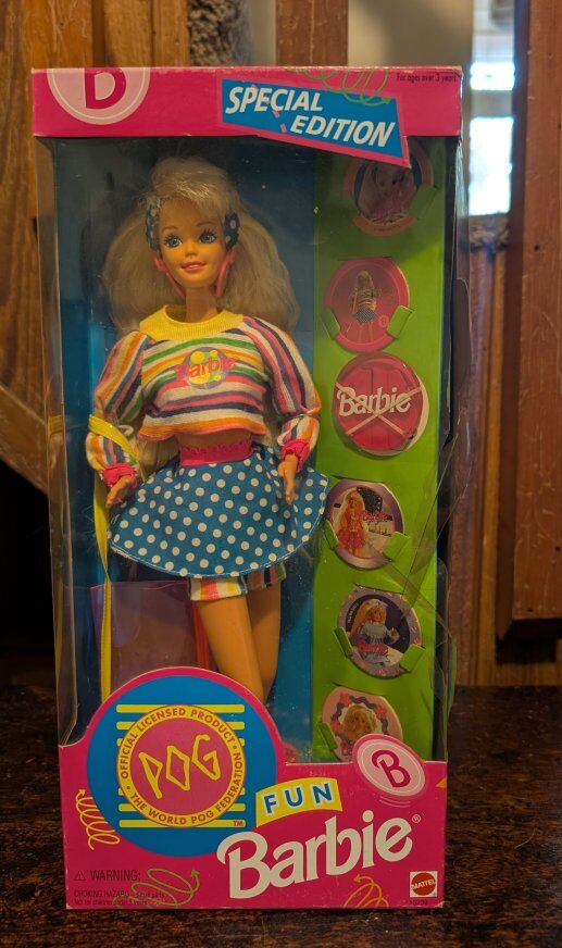 Special Edition POG Fun Barbie 1994