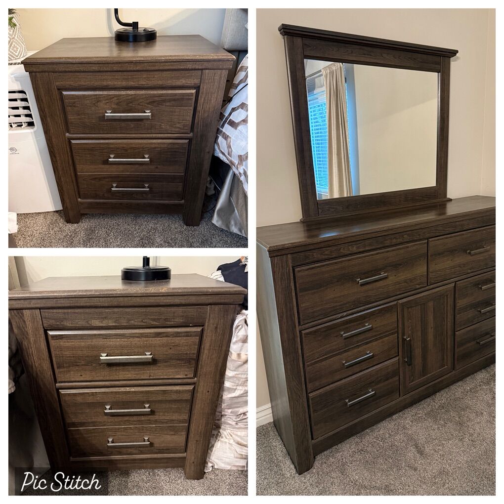 Dresser And Nightstand Set