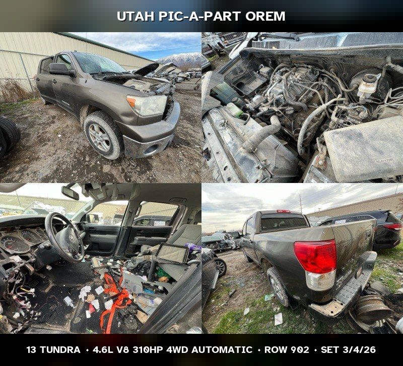 2013 Toyota Tundra Parts - UTPAP Orem