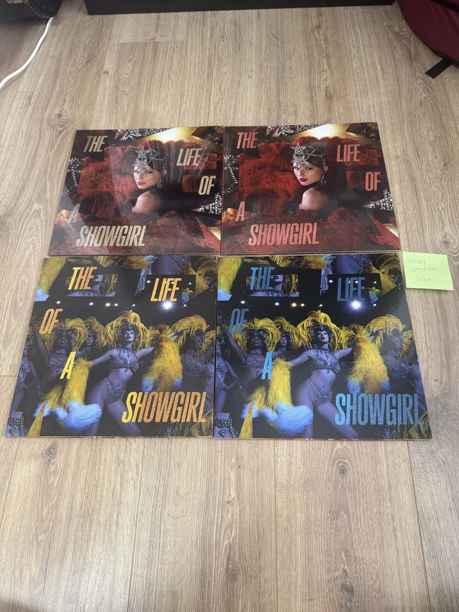 Vinyl Records (see prices below) Taylor Swift, Life of a Showgirl, TTPD, Olivia Rodrigo Drop Dead