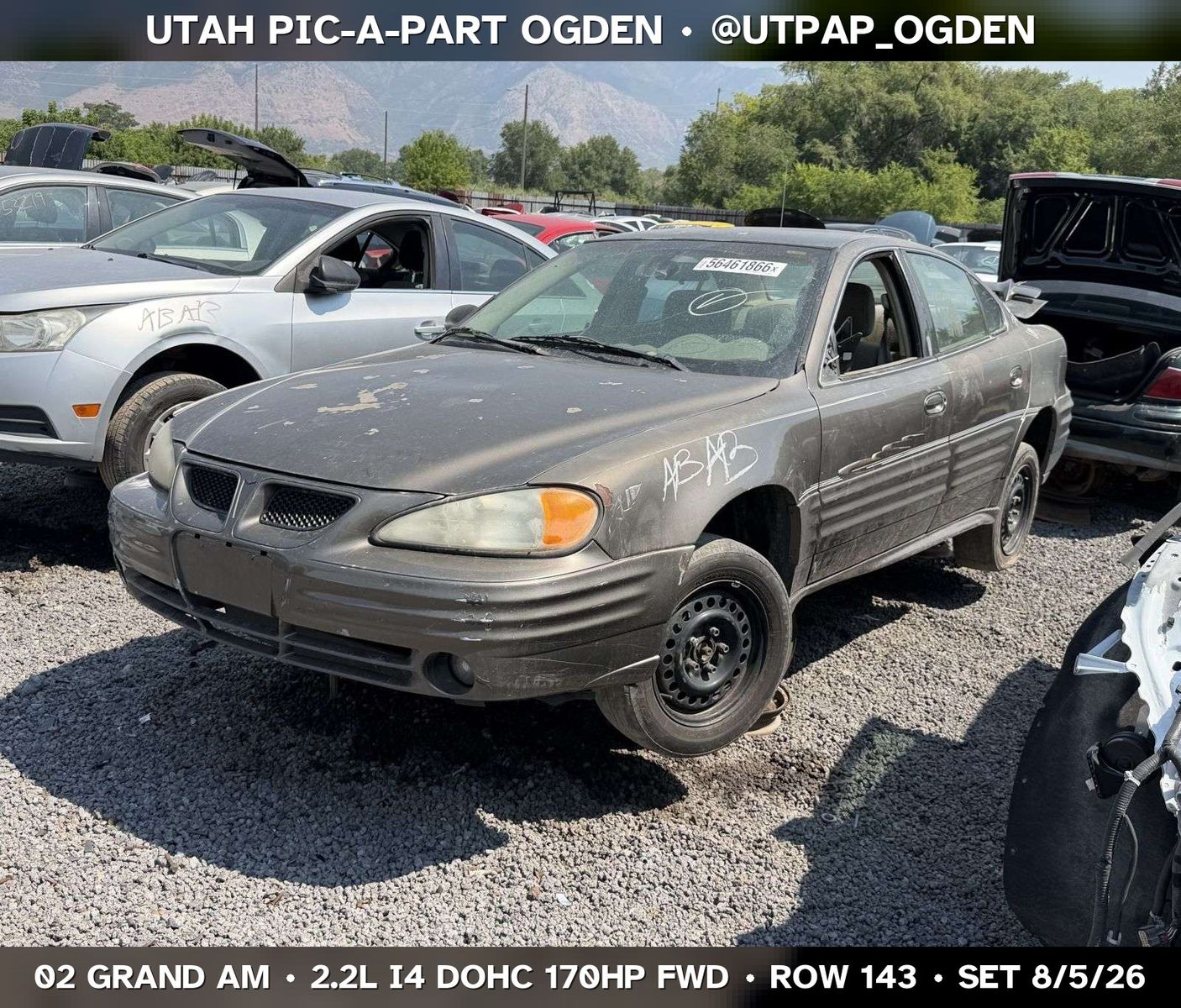 Just In! 2002 Pontiac Grand Am Parts - UTPAP Ogden
