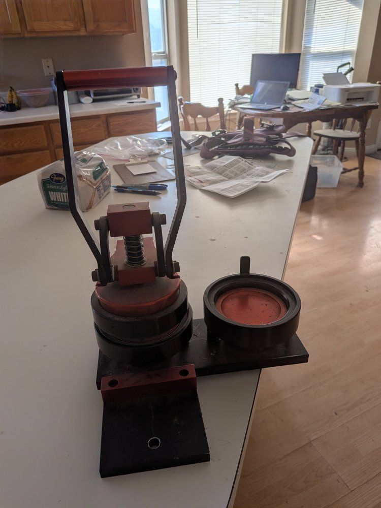 heavy duty button maker